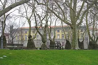 Cadeia da Relação vue du Jardim de João Chagas.