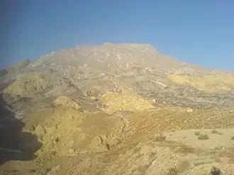 Vue du dôme de sel.