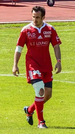 Maillot porté pendant la saison 2014-2015.