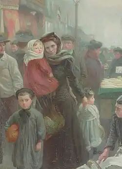 Mère et ses trois enfants