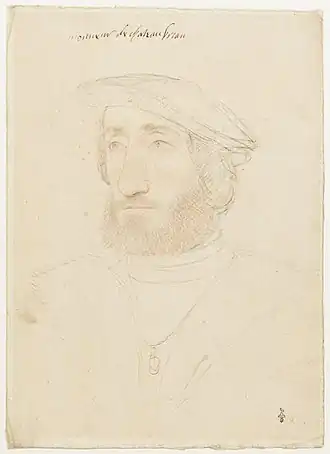 Jean de Laval par Clouet.