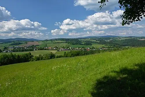 Jedlí : vue générale.