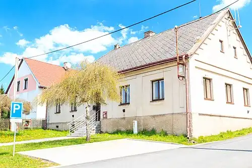 Jeníkov : la mairie.