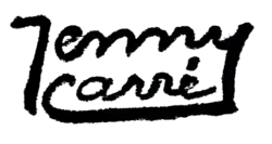 signature de Jenny Carré