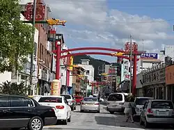 Le quartier chinois.