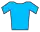 maillot cyan de leader du classement du meilleur jeune