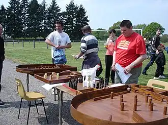 Image illustrative de l’article Jeu de la boule de hasard