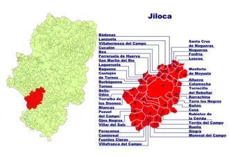 Localisation de Jiloca