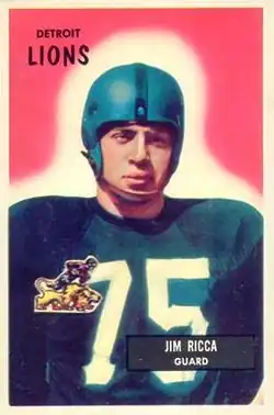 Description de l'image Jim Ricca - 1955 Bowman.jpg.
