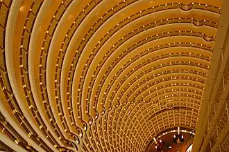 Jin Mao Tower - Atrium - Hôtel Grand Hyatt.