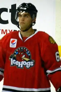 Description de l'image Joe Lavin IceHogs.jpg.
