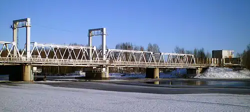 Pont ferroviaire de Joensuu.