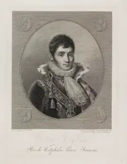 Jérôme Bonaparte (1813) d'après Kinson.