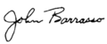 Signature de John Barrasso