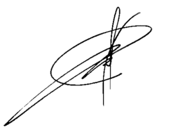 Signature de la personnalité