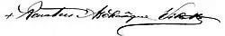 signature de Joseph-René Vilatte