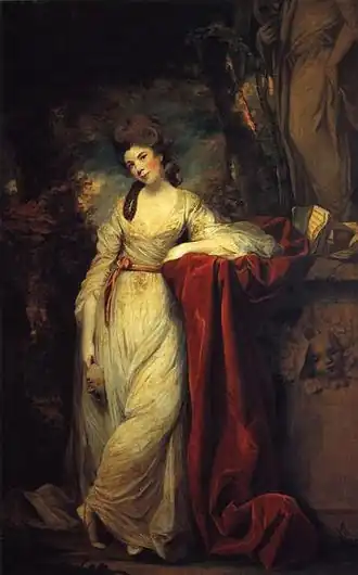 Mrs Abington as The Comic Muse, 1764–1768 at Waddesdon Manor