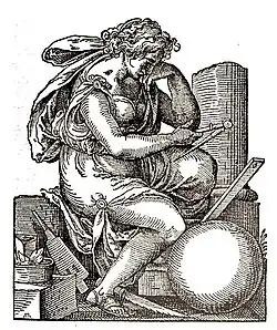 Jost Amman, Melencolia (1589).