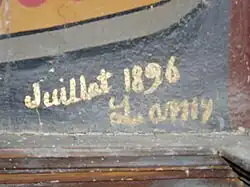 Détail des fresques murales.