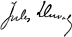 signature de Jules Duval