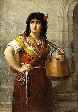 La Porteuse d'eau, localisation inconnue.