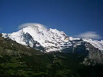 Vue depuis Wengen