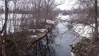 La rivière Käru à Käru.