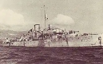 illustration de HMS Buttercup (K193)