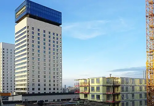 En décembre 2020. Sur la droite K7 en construction.