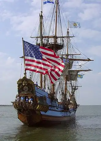 illustration de Kalmar Nyckel