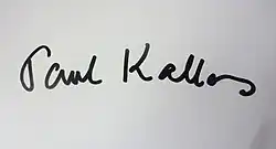 signature de Paul Kallos
