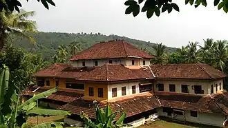 Le Kalyana Bhavanam dans le district de Kasaragod. Un bâtiment typique des grands manoirs keralais.