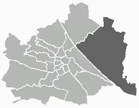 Localisation de Donaustadt