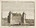 Ancienne gravure représentant le château.