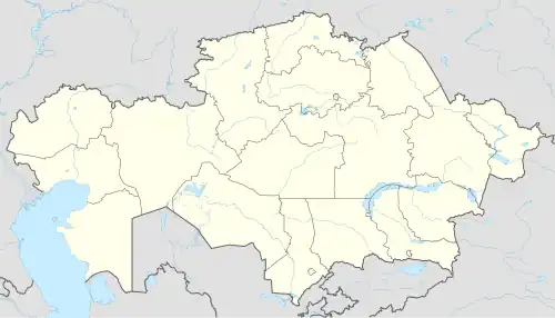 Voir sur la carte administrative du Kazakhstan