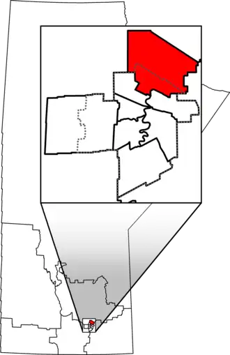 Carte de la circonscription