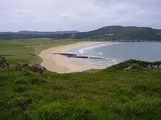 An Tràigh Bhàn, baie de Kiloran.