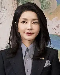 Kim Keon-hee en 2023.