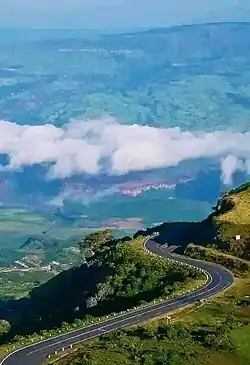 Paysage dans le district.