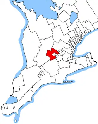 Carte de la circonscription