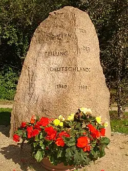 Monument aux victimes de la séparation allemande