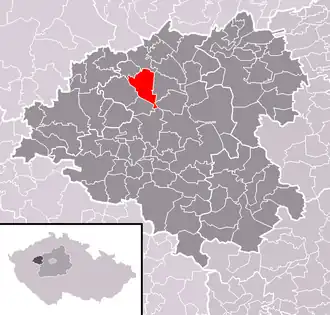 Localisation de Kněževes
