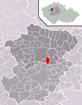 Localisation de Knovíz