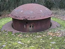 Tourelle de mitrailleuses du bloc 1.