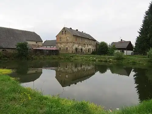 Étang à Kočov.