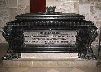 Sarcophage de Michał Wiśniowiecki.