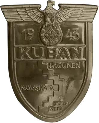 Plaque de bras Kouban