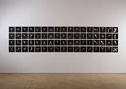 Z cyklu archiwum gestów, National Gallery of Art, Varsovie