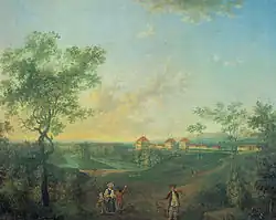 Vue de Nadejdino (1794), tableau de Filimonov (1771-1794)