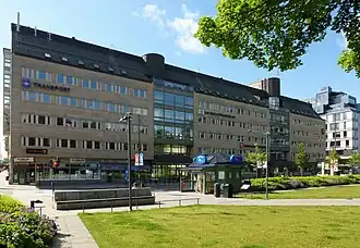 Îlot Klockan vu du sud.